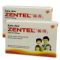 Zentel Tabs 200mg 2x2's
