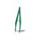 Tweezers Plastic (Green) x Each
