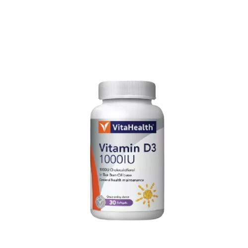 Vita Vitamin D3 1000IU S/gels x 30's