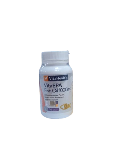 Vita EPA Fish Oil 1000mg S/gels x 30's