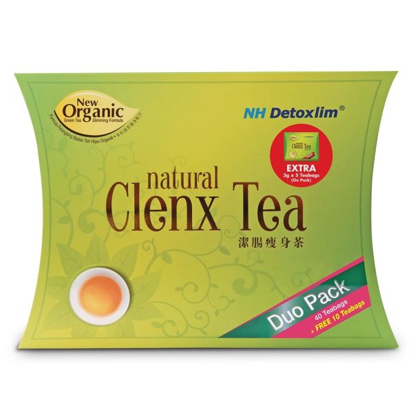 NH Detoxlim Natural Clenx Tea 40s+10s+5s