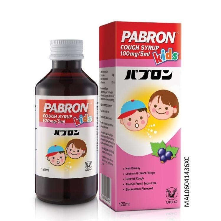 Pabron Cough Syrup Kids x 120ml Farmasi Ehsan