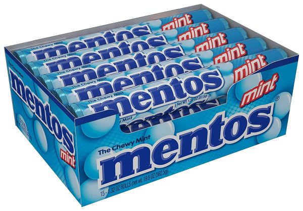 Mentos Menthol Mint 37g x 24's