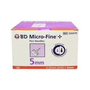 BD Ultra-Fine III Pen Needle 31Gx5mm x 100's