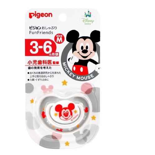 Pigeon Pacifier FunFriends Mickey (M) 3-6 mths (1018856) x Each ...