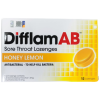 DifflamAB Sore Throat Loz x 12's (Honey Lemon)