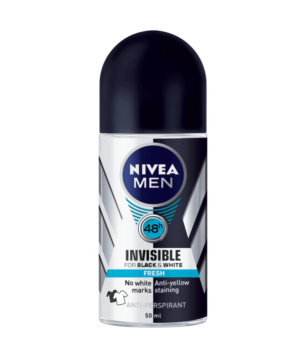 Nivea Deo R/On Inv Black & Inv Fresh (M) x 50ml (RM10.40)