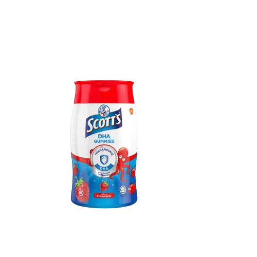 Scotts DHA Gummies (Straw) x 60s (RM34.90) Farmasi Ehsan