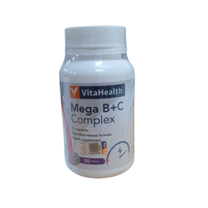 Vita Mega B+C Complex Tabs x 30's