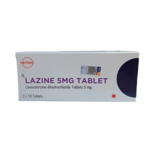 Lazine Tabs 5mg 3x10's