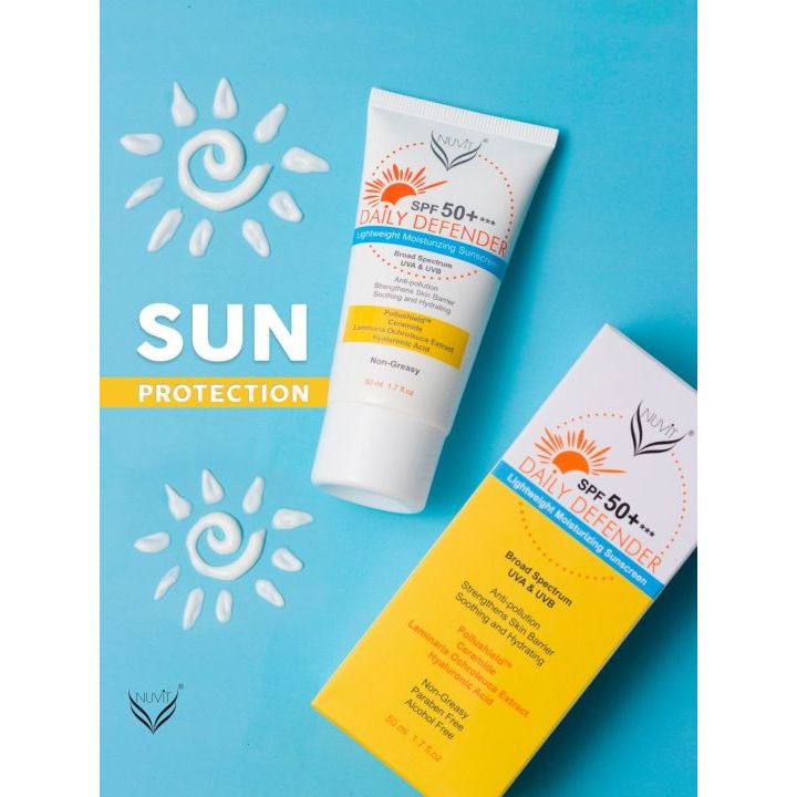 Nuvit Daily Defender L/W Moist.Sunscreen x 50ml