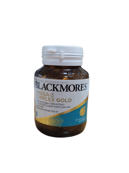 B/mores Omega-3 Complex Gold Caps x 30’s