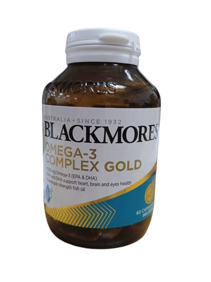 B/mores Omega-3 Complex Gold Caps x 60’s