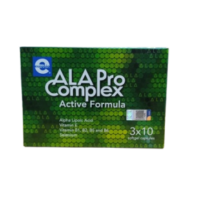 Eurobio ALA Pro Complex Active Formula S/Gel Caps 3x10's