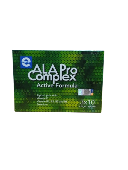 Eurobio ALA Pro Complex Active Formula S/Gel Caps 3×10’s