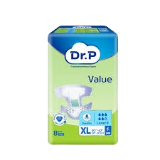 Dr.P Value Adult (XL) x 8's